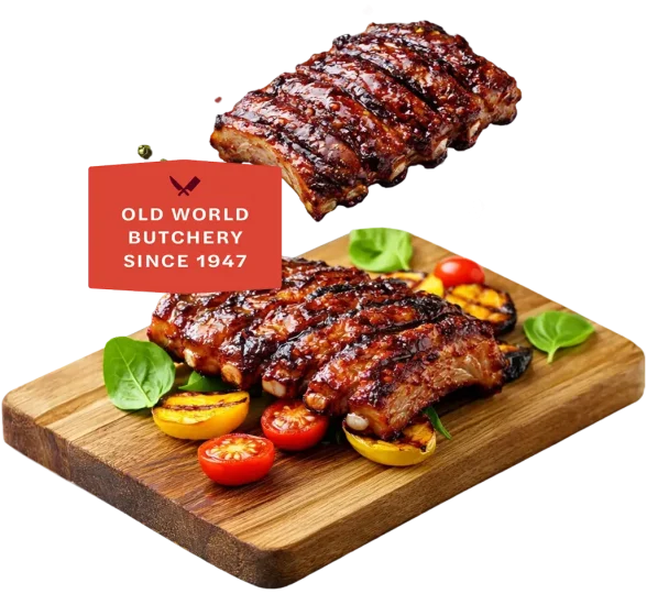Costillas de cerdo a la parrilla